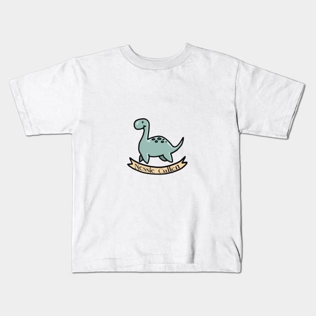 Nessie Cullen Kids T-Shirt by KatiaMart